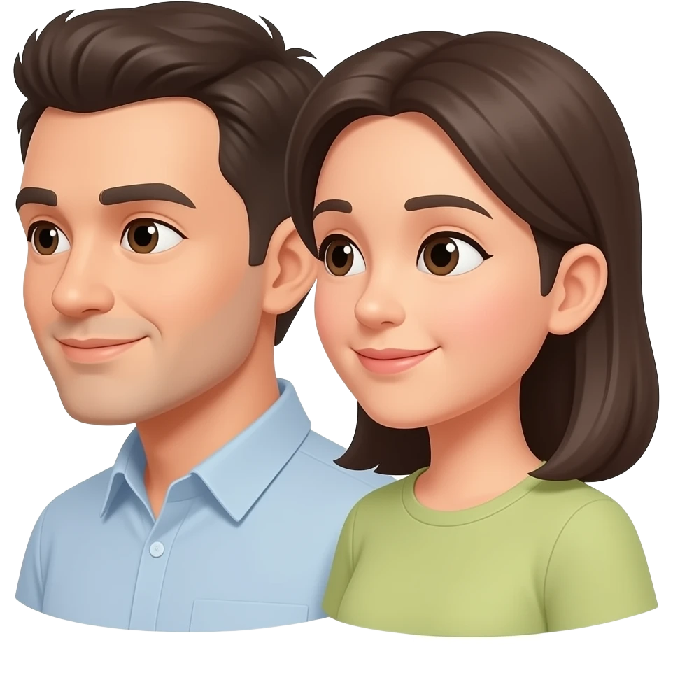 parents side view emoji