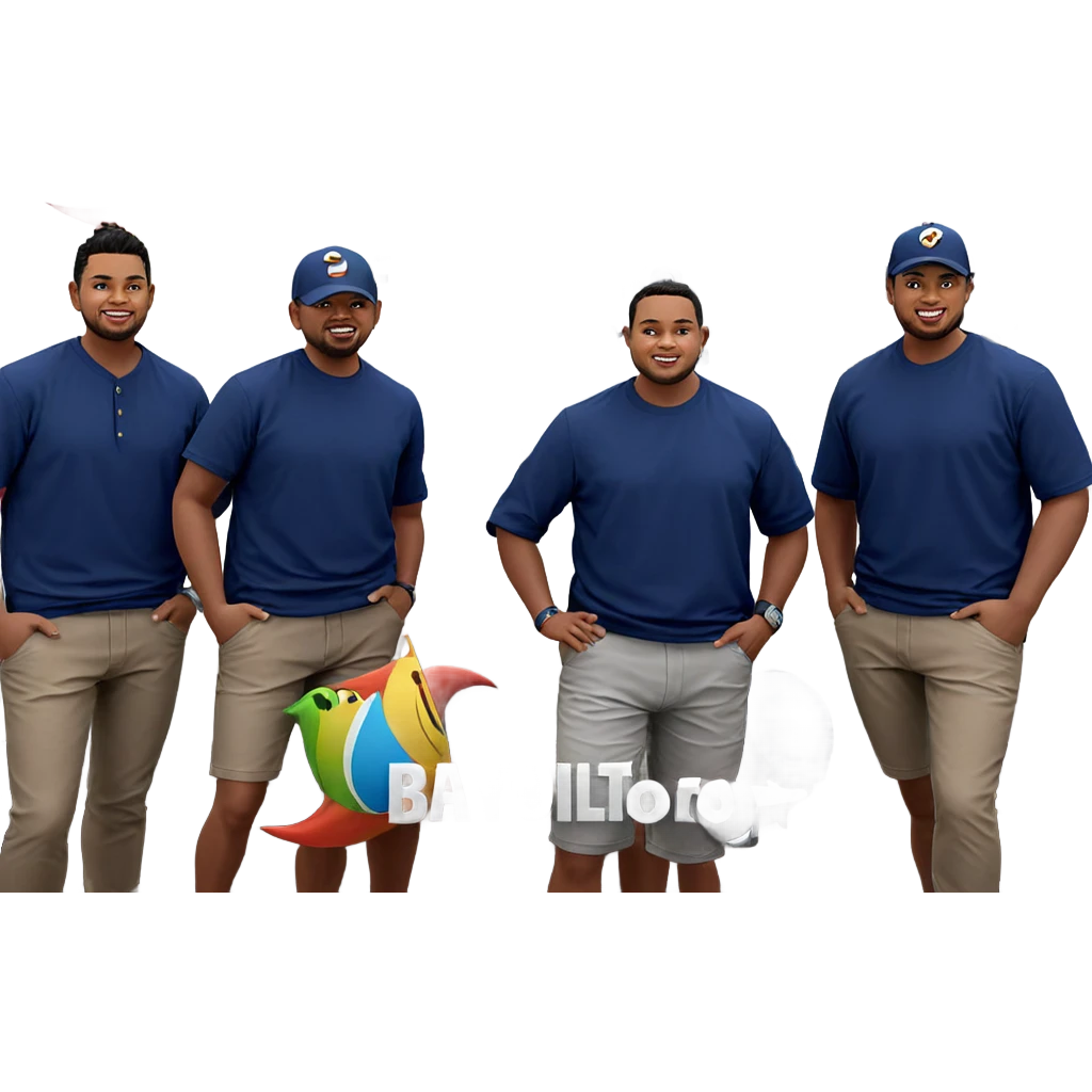 boys in casual style emoji