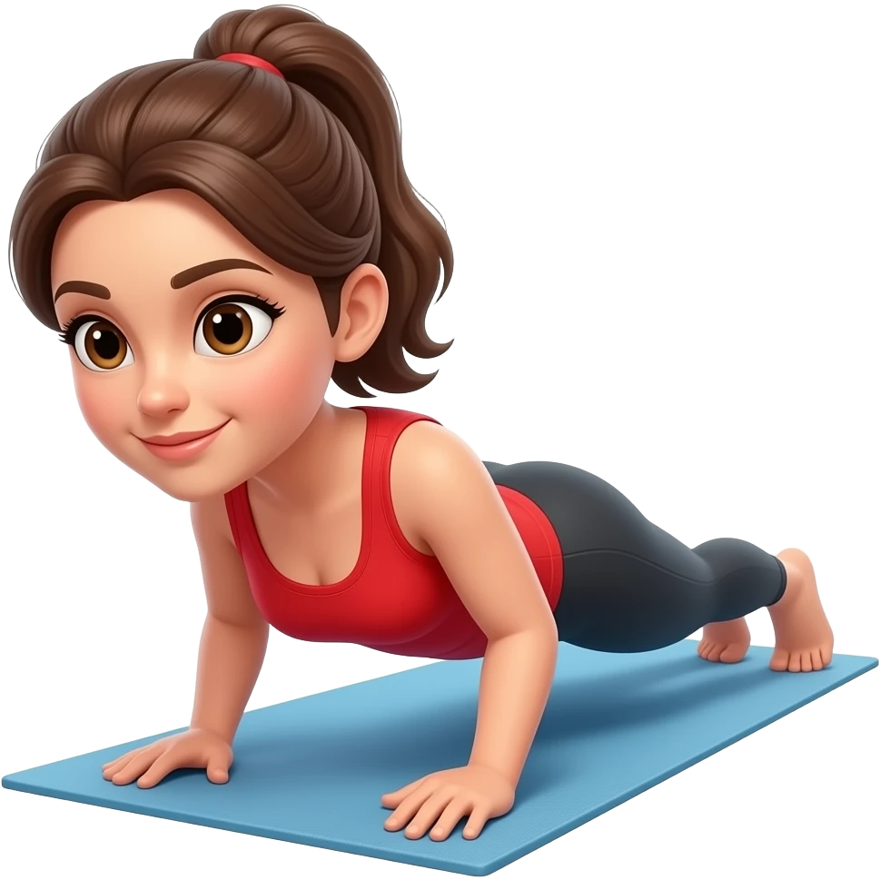 woman exercising emoji