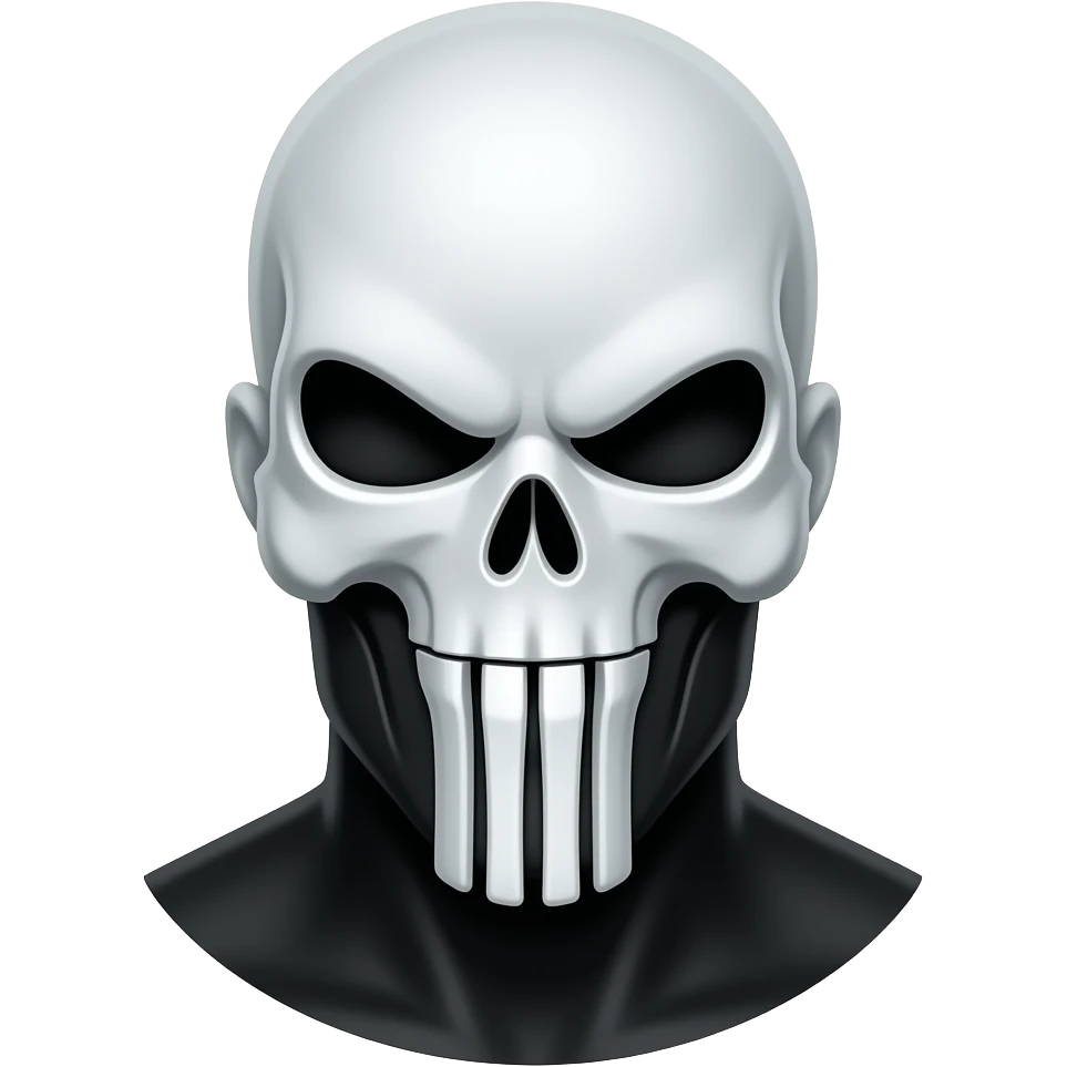 The punisher from marvel emoji