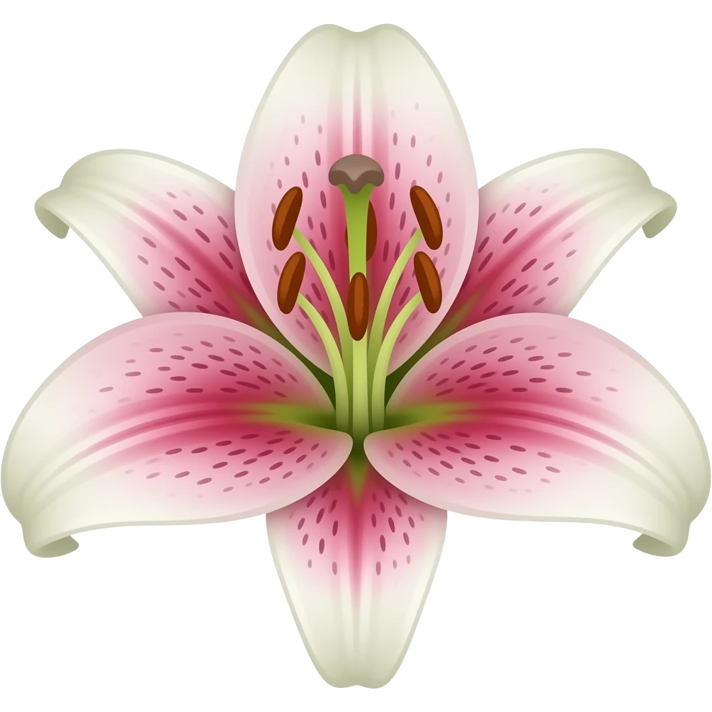 regal lily emoji