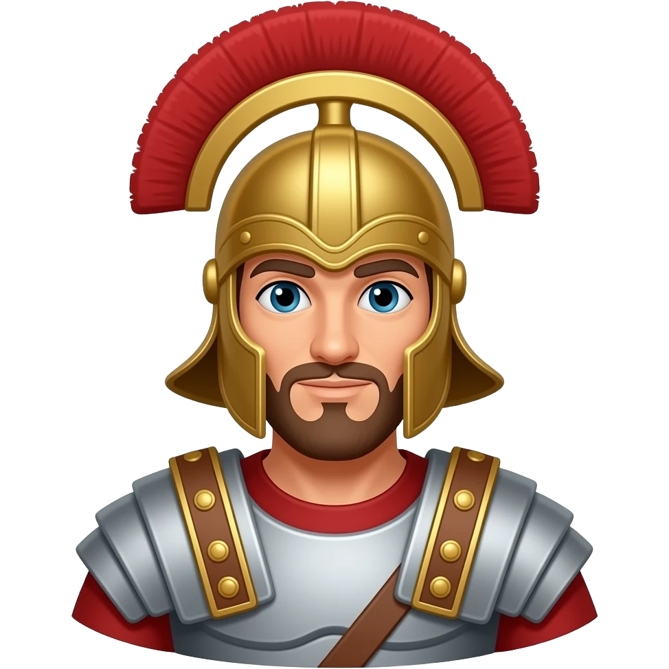 Un soldado romano emoji
