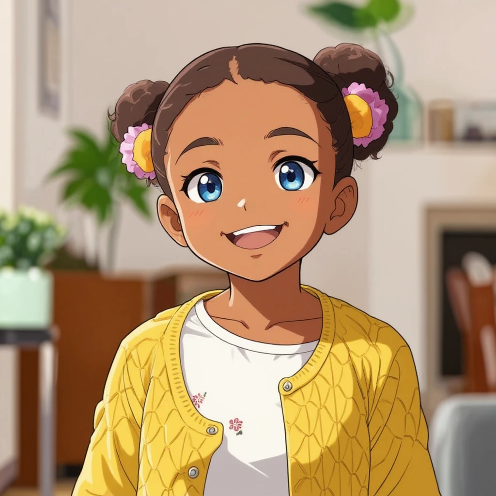 turn her into anime emoji