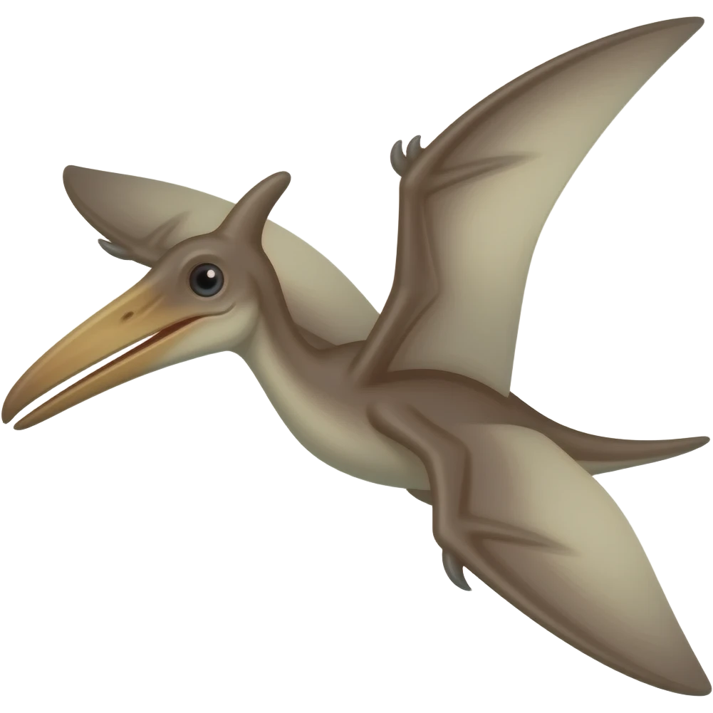 Pteranodon  emoji emoji