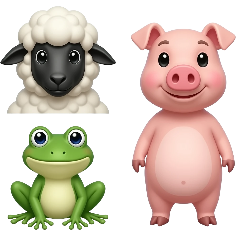 🐑🐸🐖 emoji