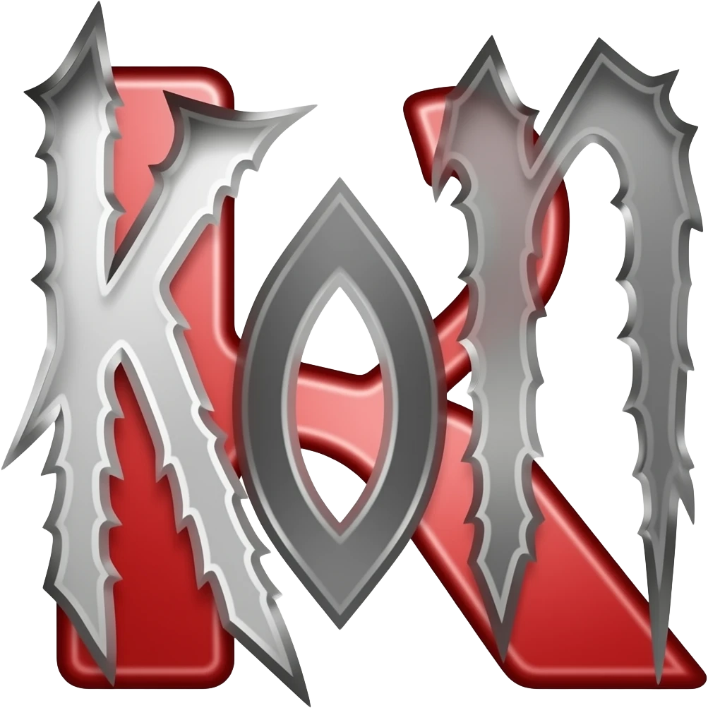 KoRn but the R backwards emoji