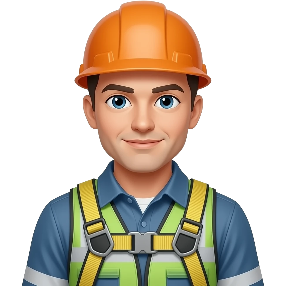 Safety Harness must be worn emojis emoji