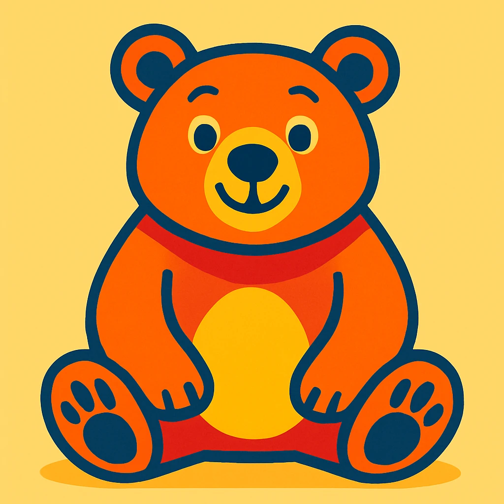 A bear emoji