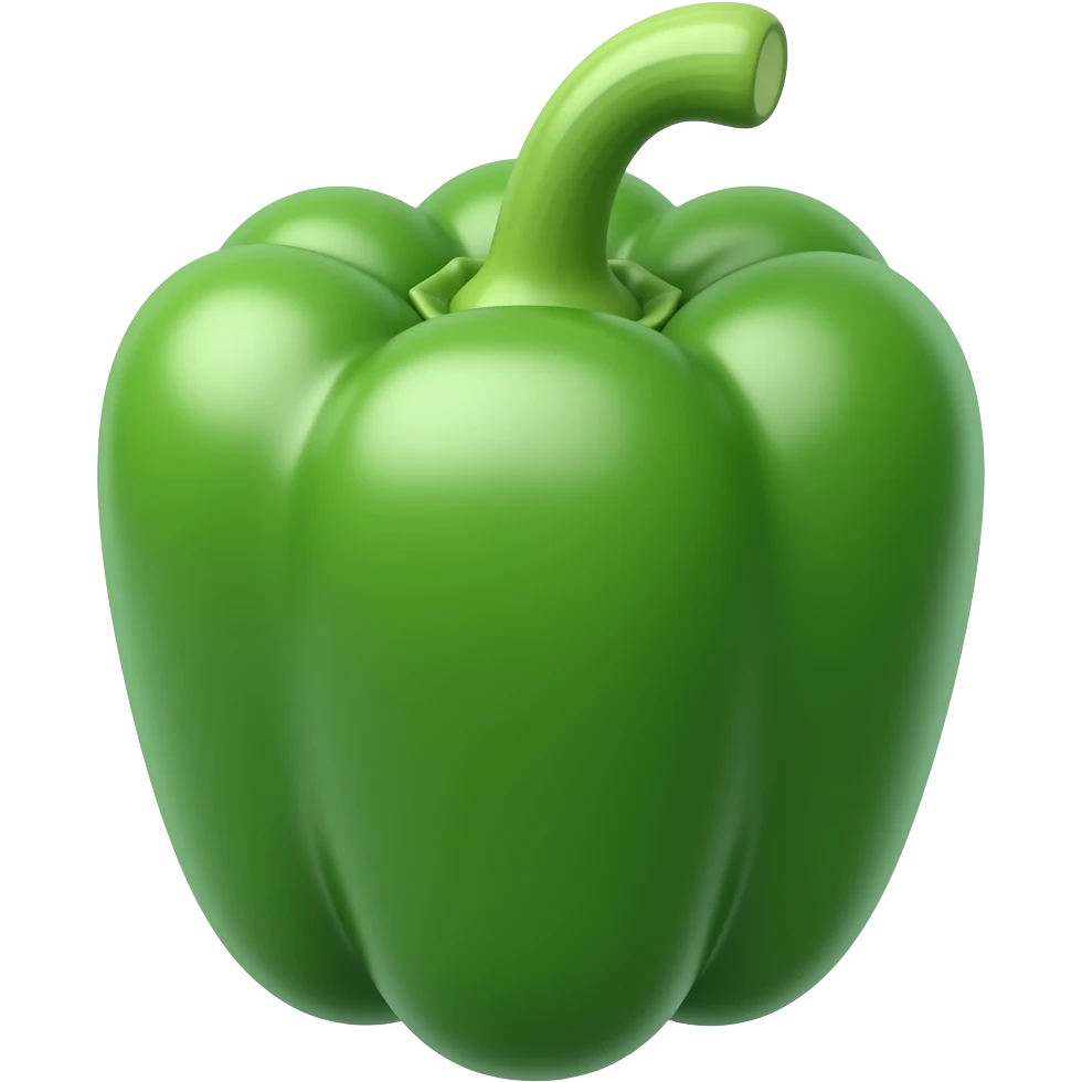 green Bell Pepper emoji