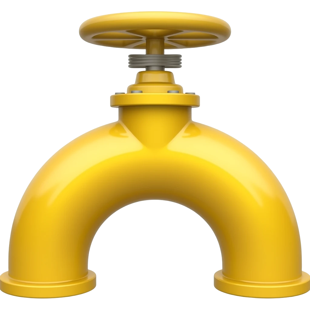 Yellow pipeline emoji