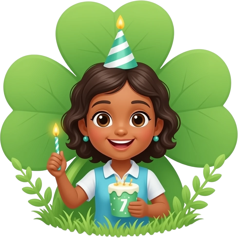 Nina 🍀 Happy birthday fun in Bob🌳 emoji