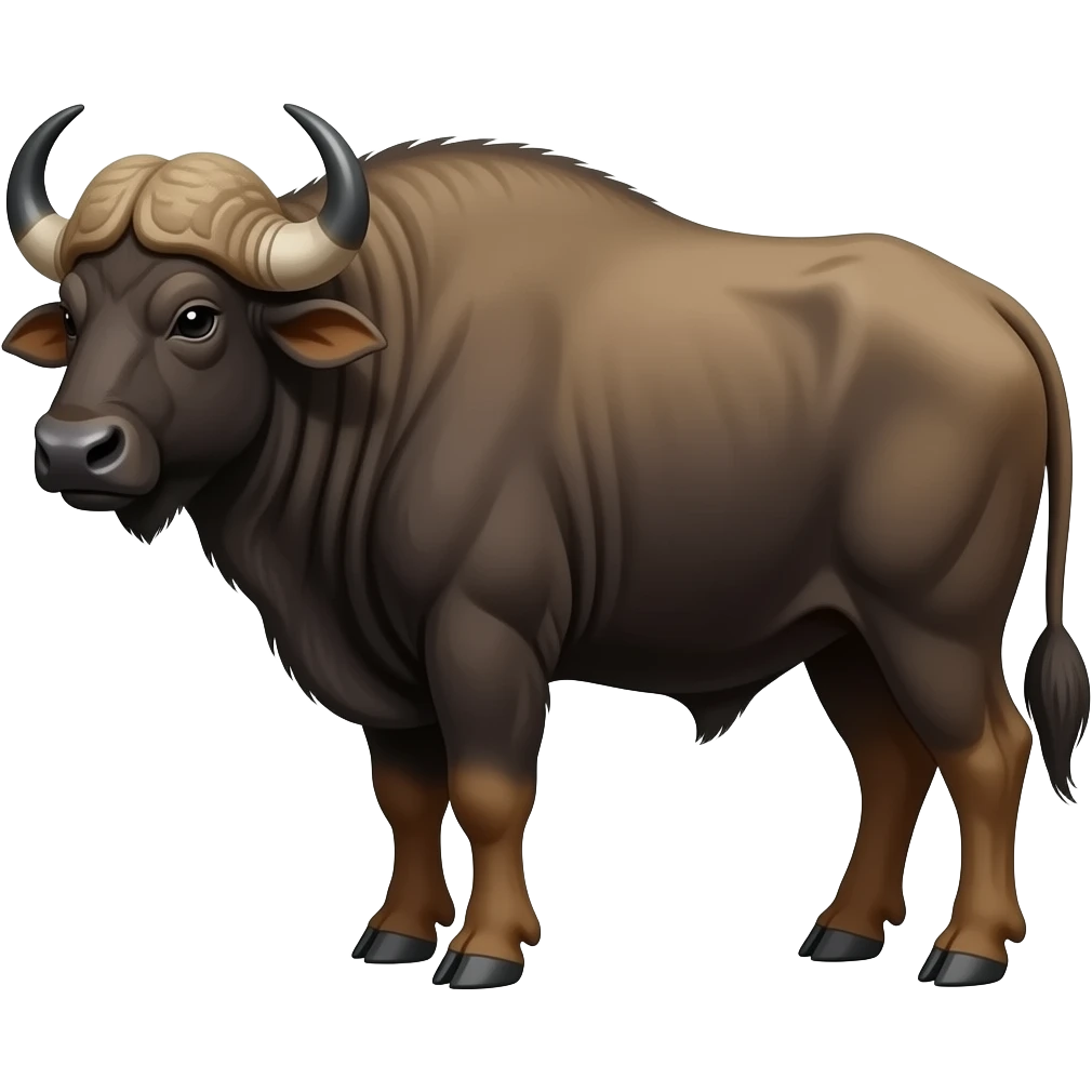 Gaur(bison) emoji