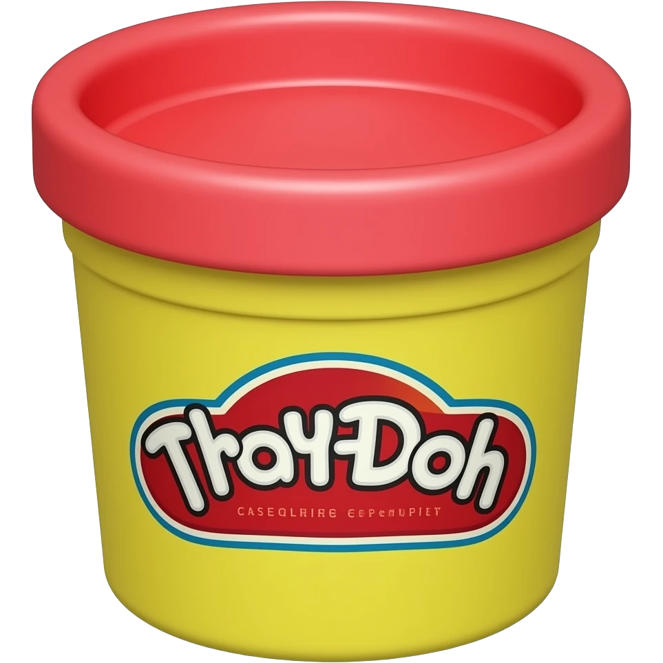 plasticine play-doh emoji