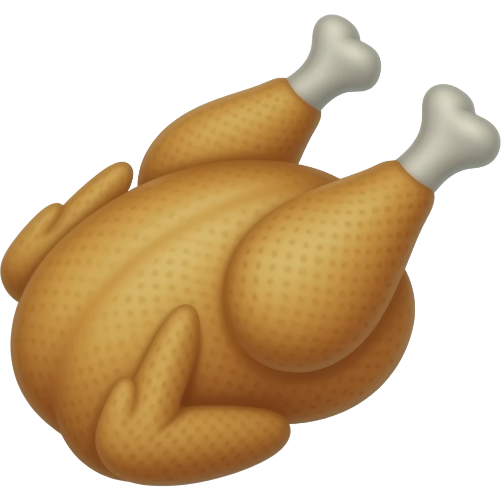 frying a chicken emoji