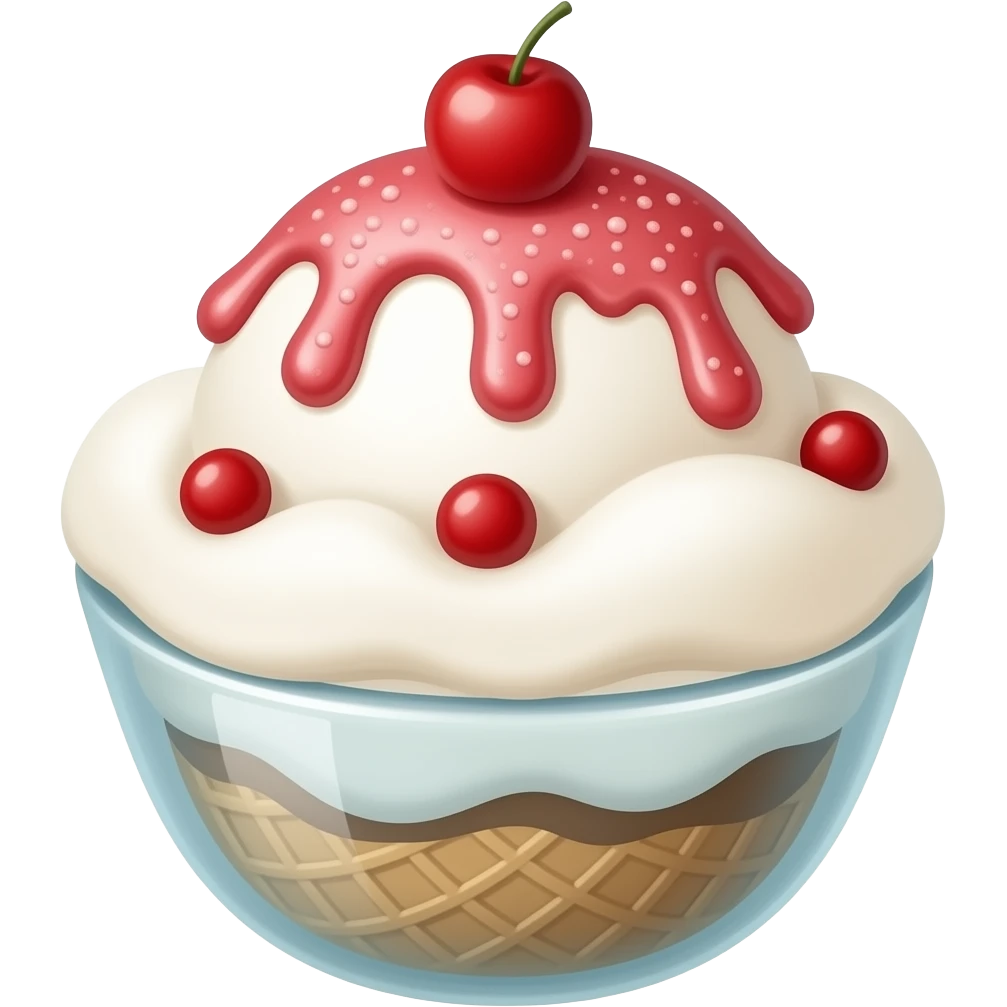 Shaved ice emoji
