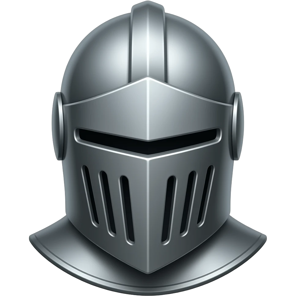 knight_silver_helmet_2 emoji