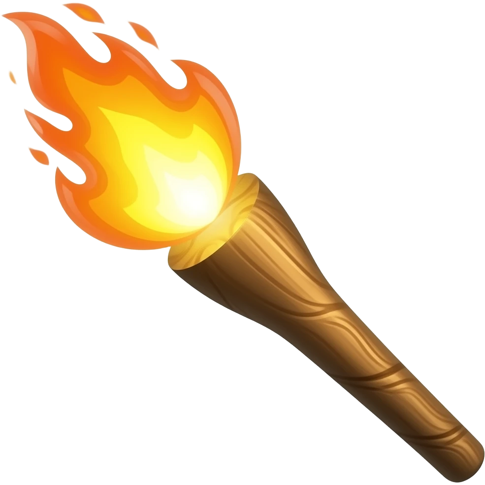 Torch emoji