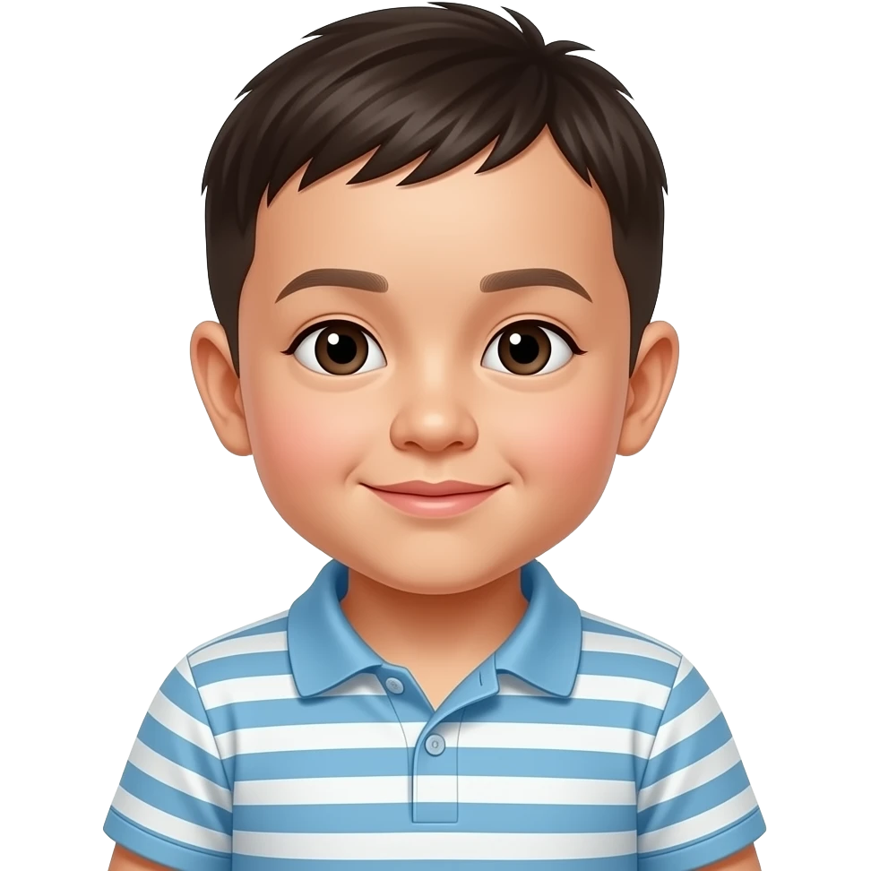 Make an emoji of Leo Chen 6 month old baby boy emoji