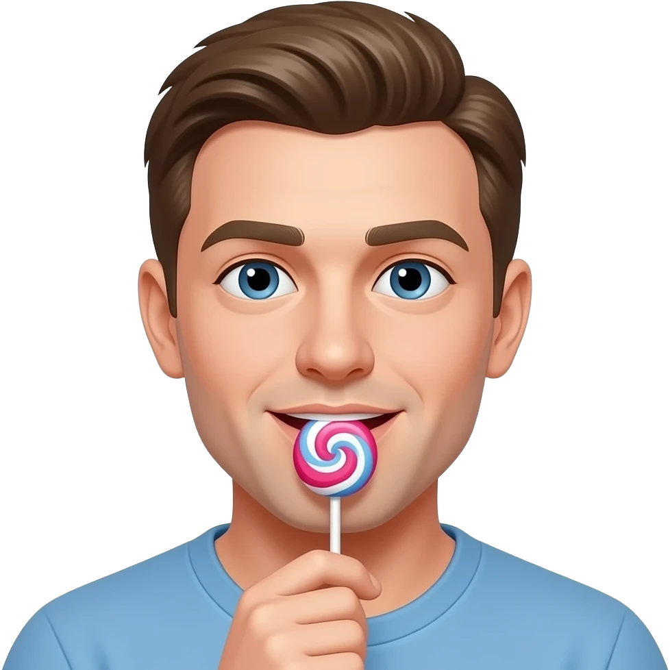 vojta nodust sucking on a lollypop emoji
