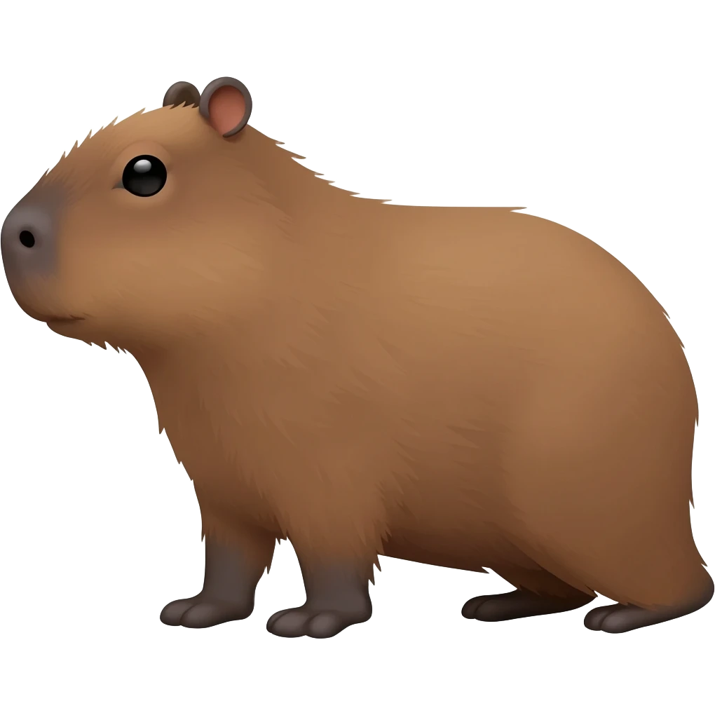 Capybara emoji