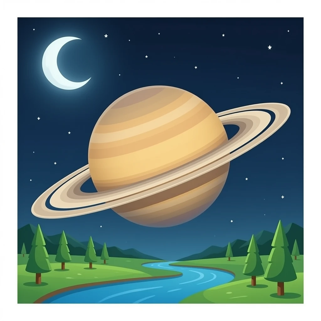 Saturn emoji
