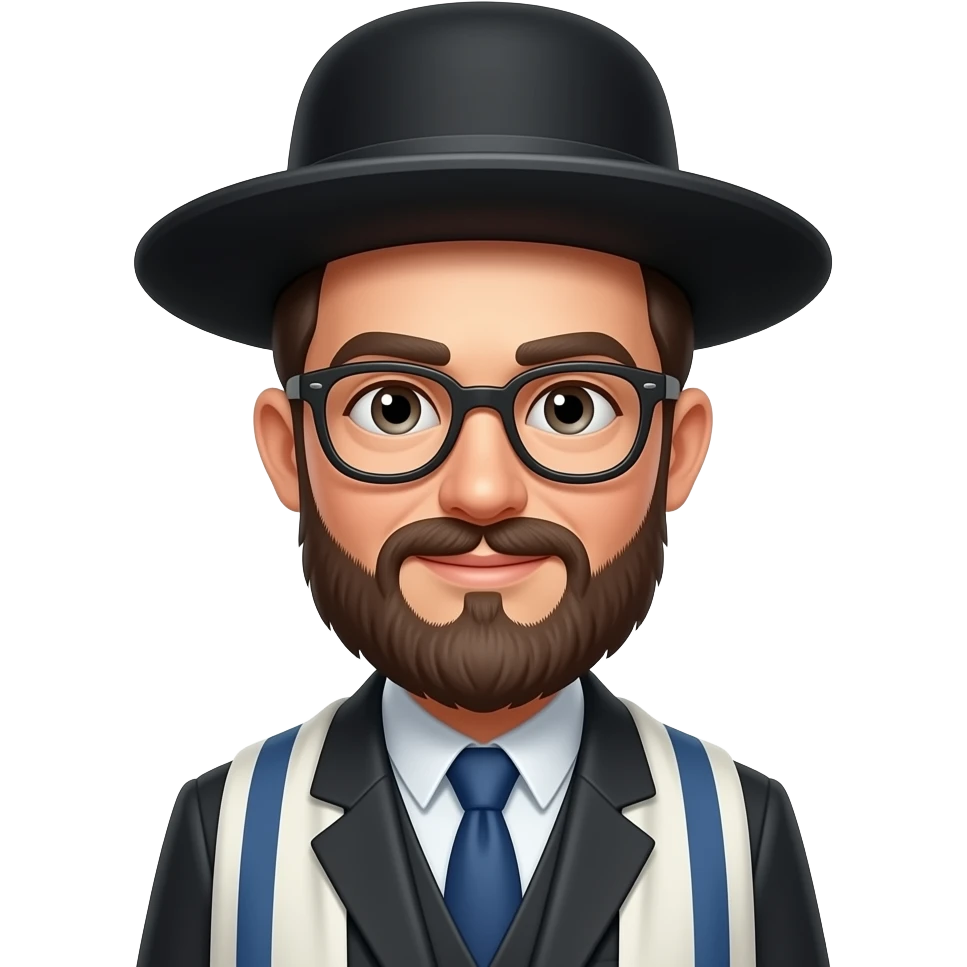 Stereotypical Hasidic Jew emoji