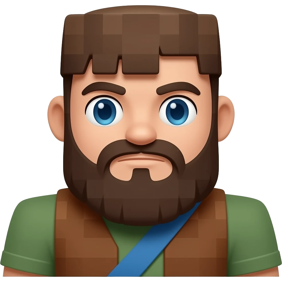 Minecraft villager emoji