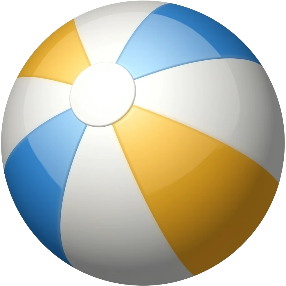 beach ball emoji