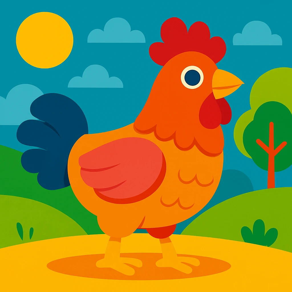 Chicken emoji