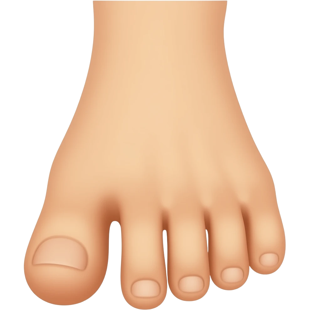 Bottom of foot emoji