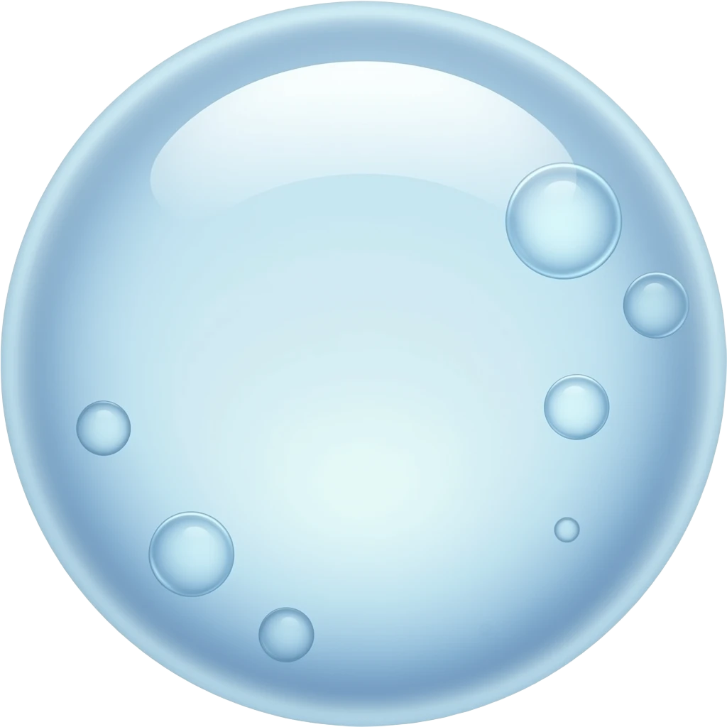clean bubbles emoji