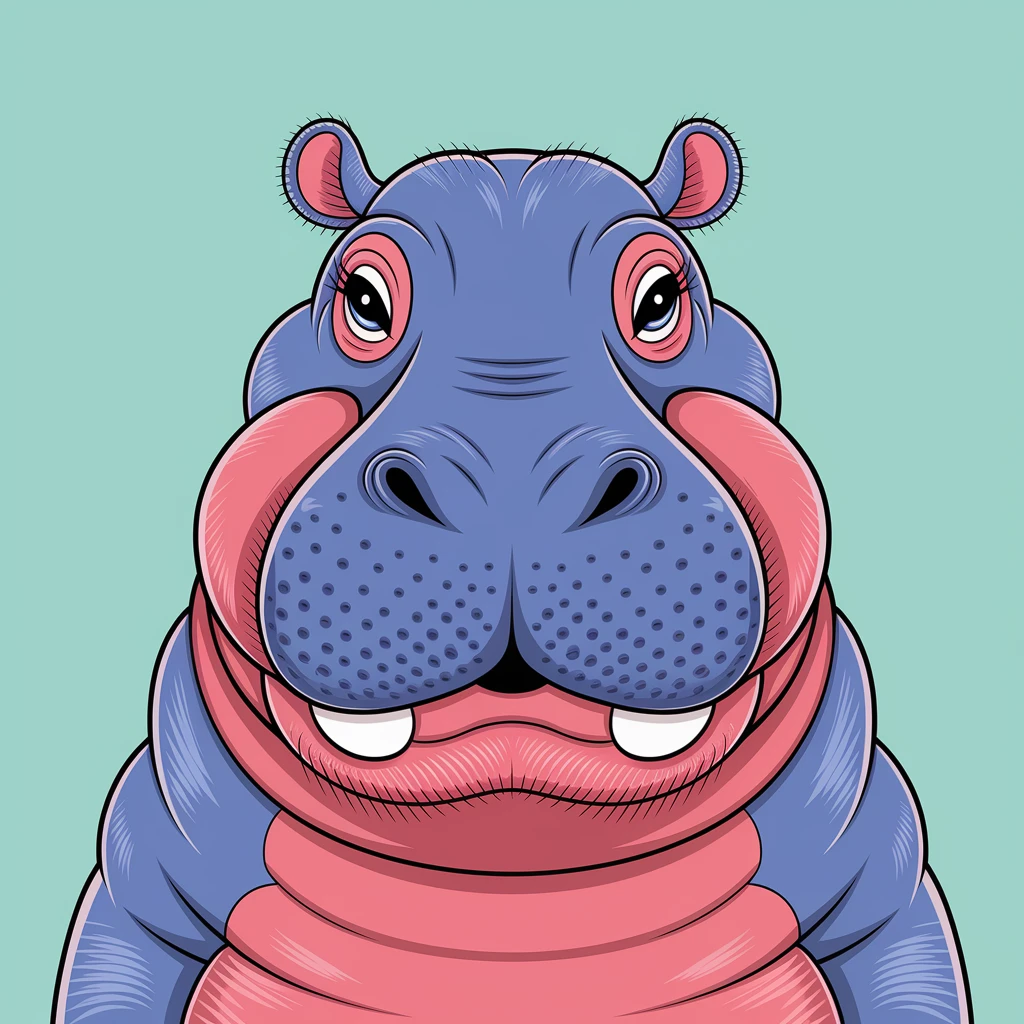 Hippo emoji