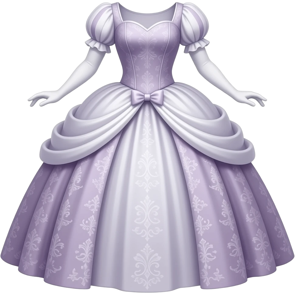 princess dress emoji