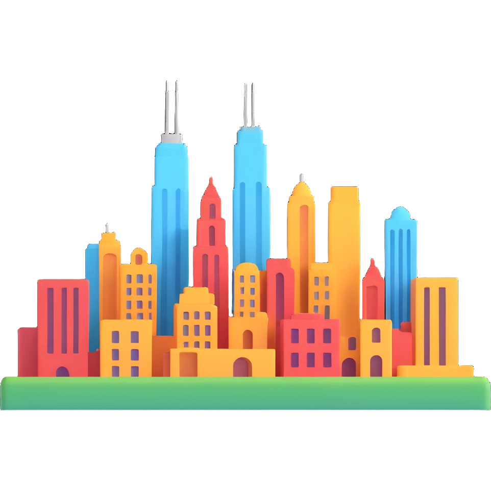 Las Venturas city skyline emoji