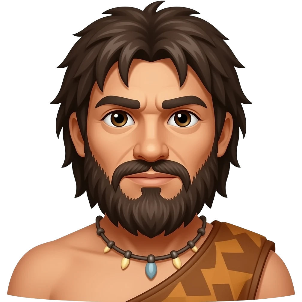 prehistoric man emoji