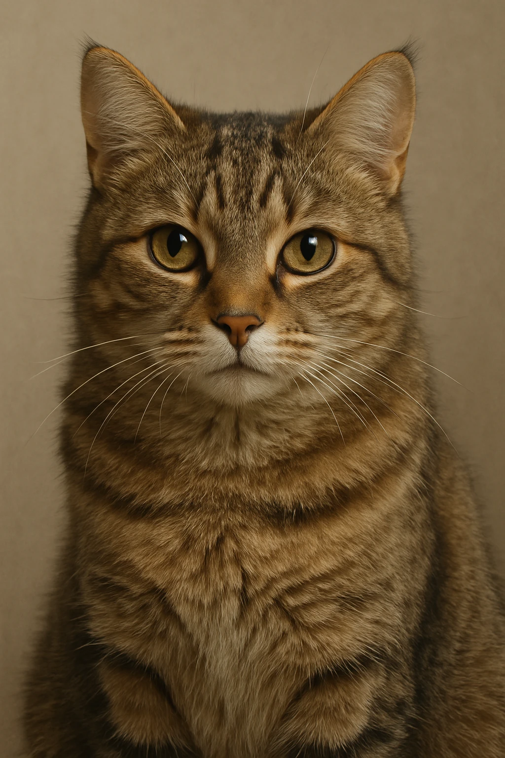 realistic cat with detailed fur emoji