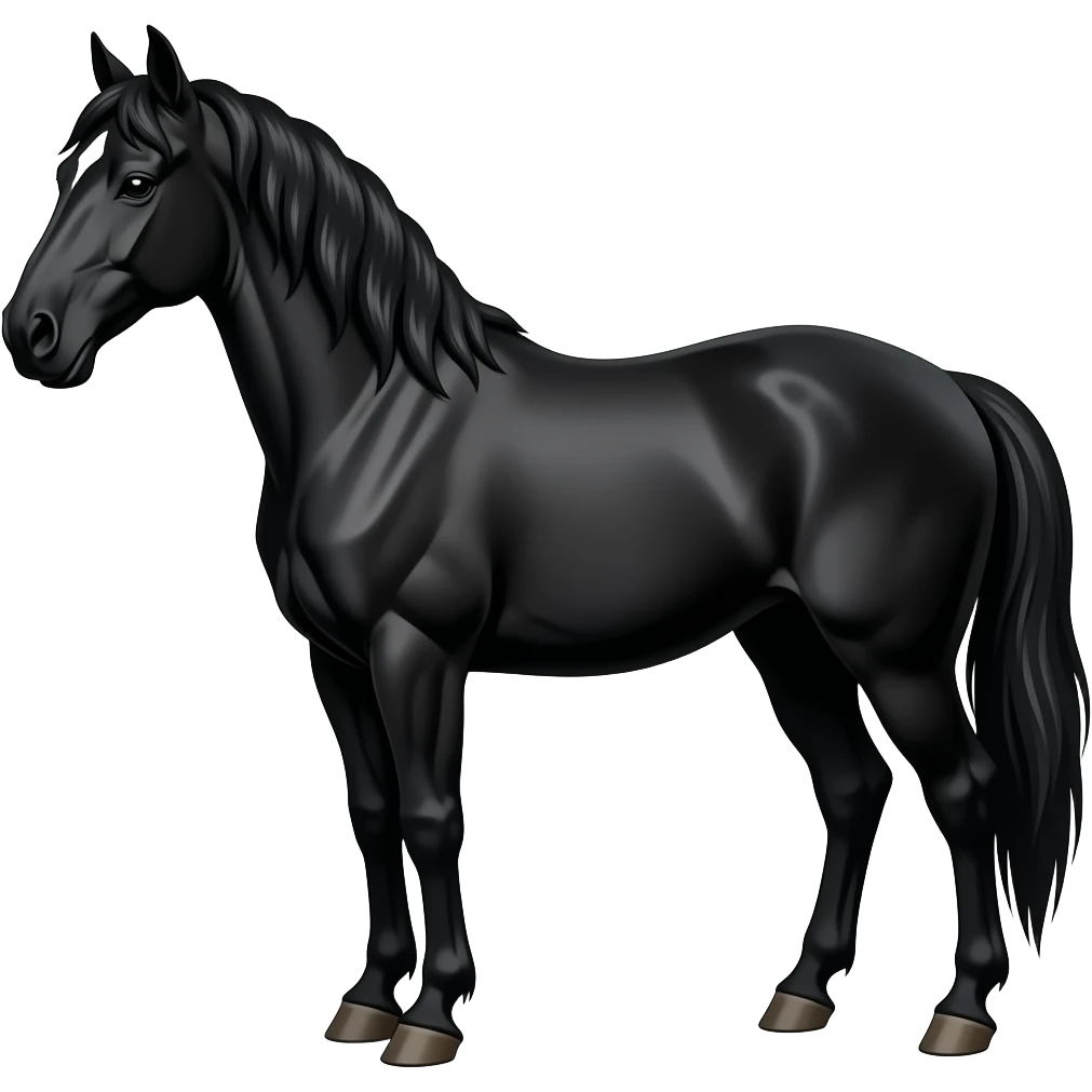 Black Horse emoji