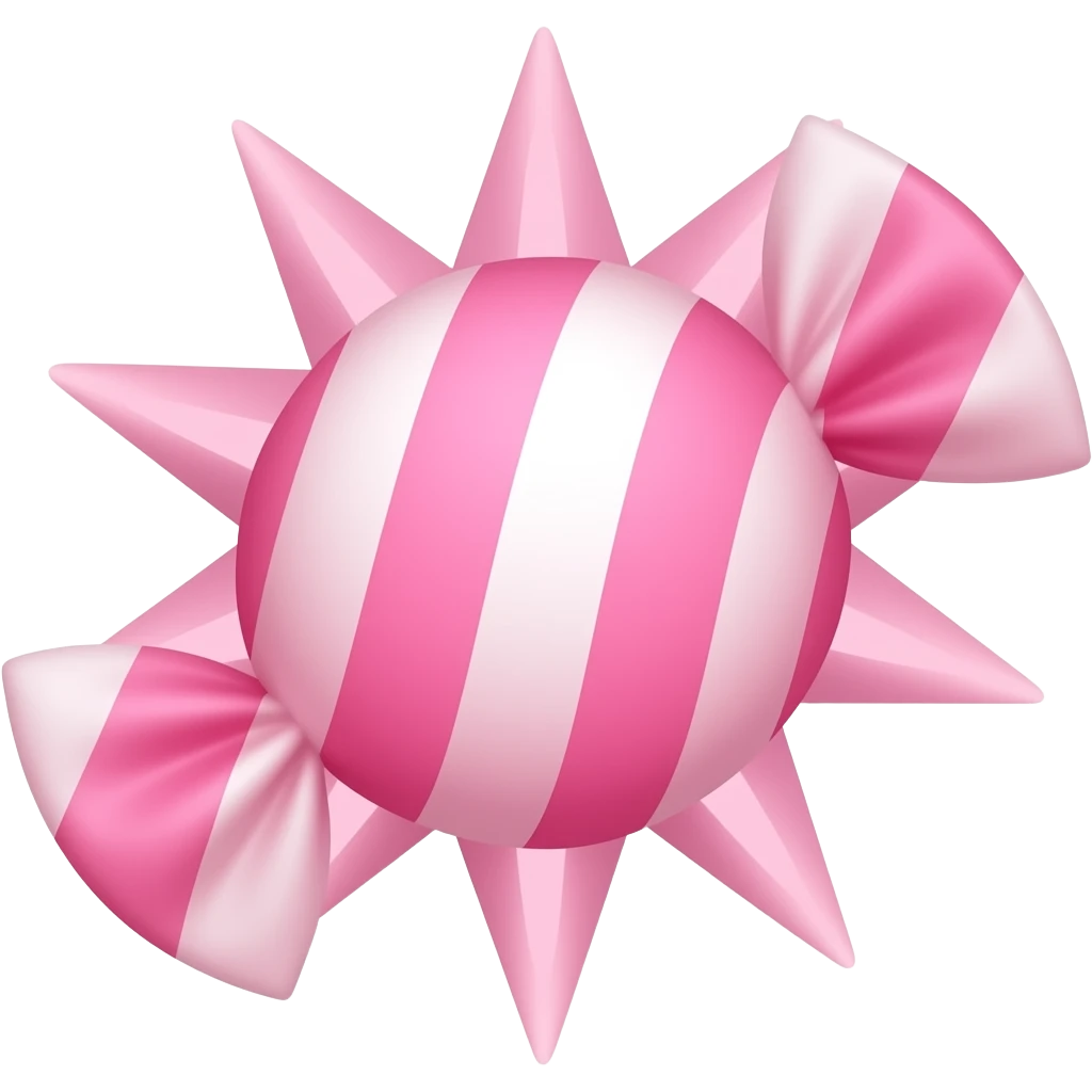 PINK STARBURST emoji
