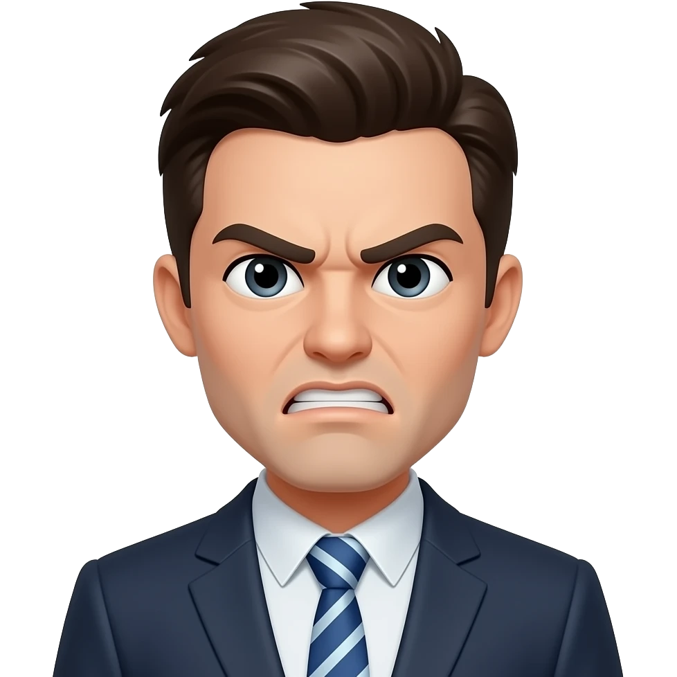 Angry emoji