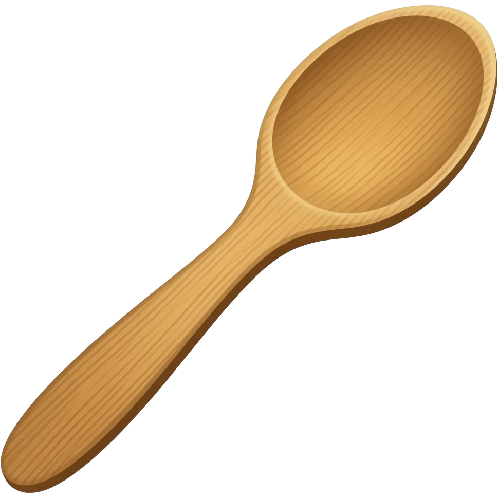 Wooden spoon emoji