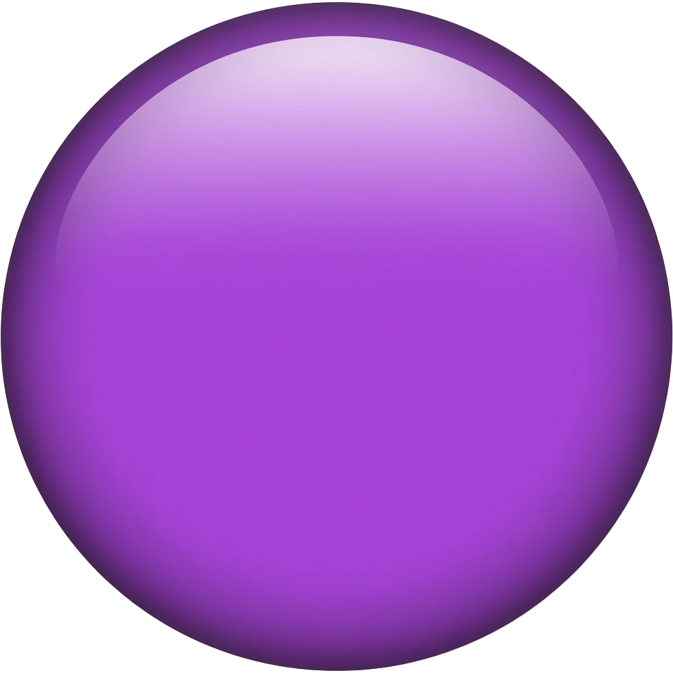 Purple Circle emoji