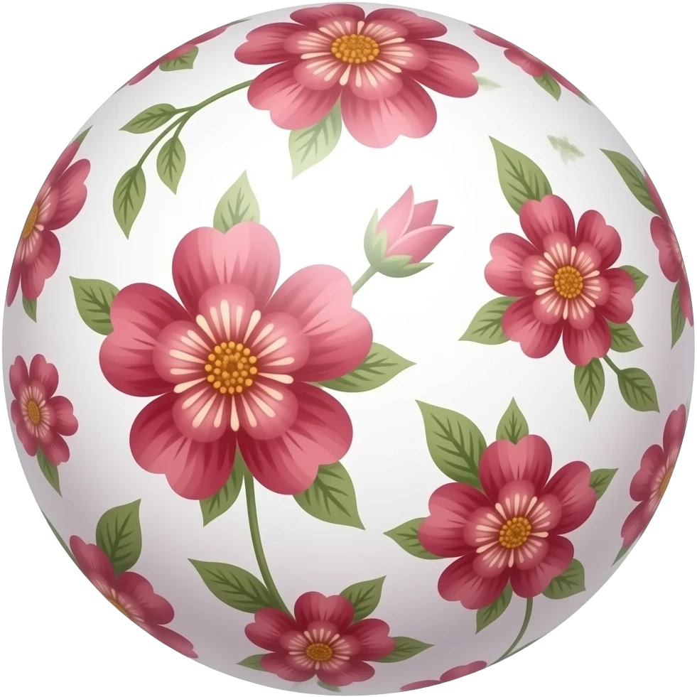 magic 8 ball A breathtakingly beautiful highly detailed dainty pink feminine floral patterned magic 8 ball. 8k, 600 dpi. No emoji icons no emoji faces no human figures emoji