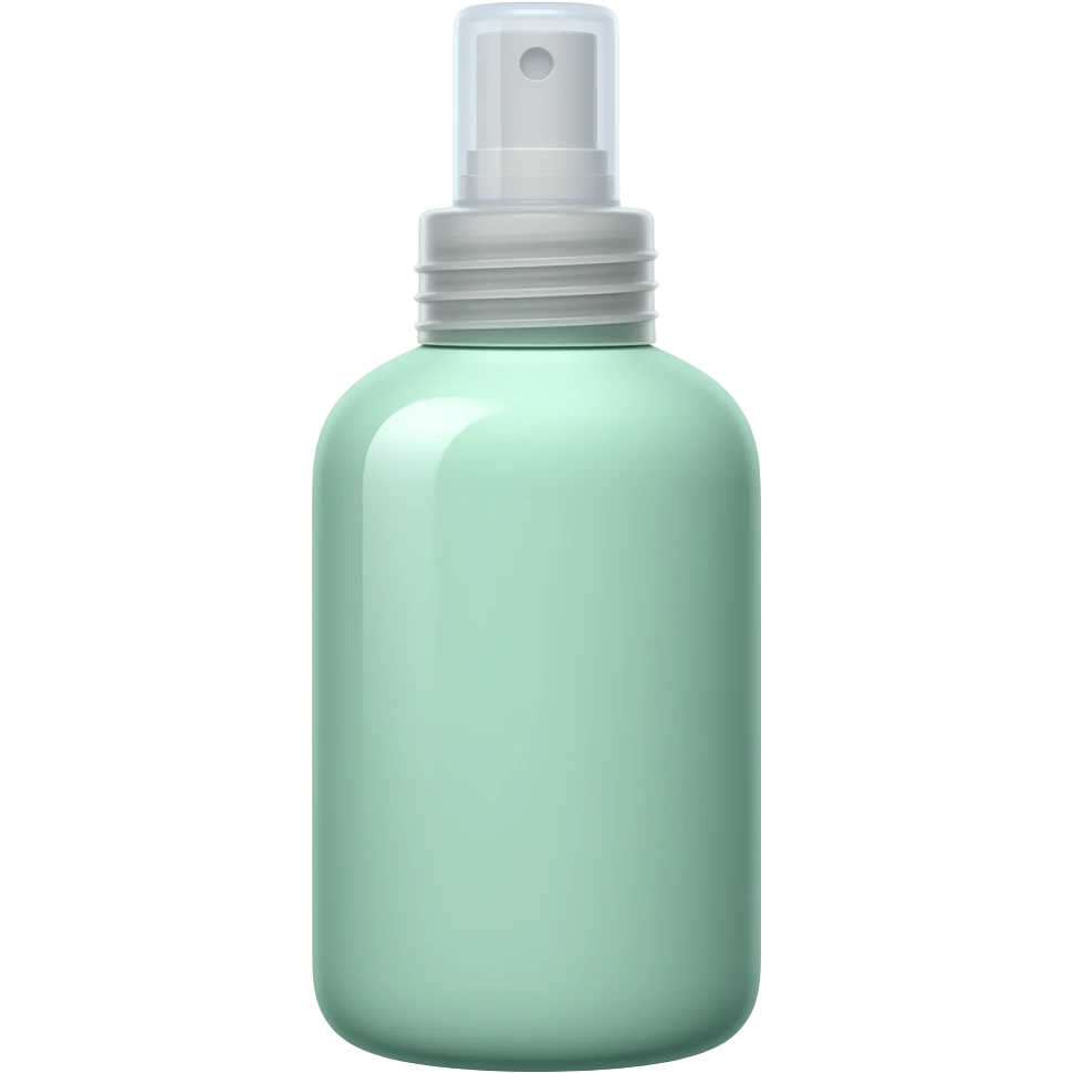 Light green spray bottle emoji