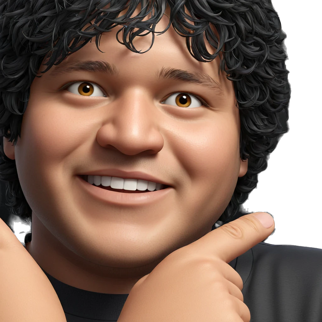realistic portrait of a boy emoji