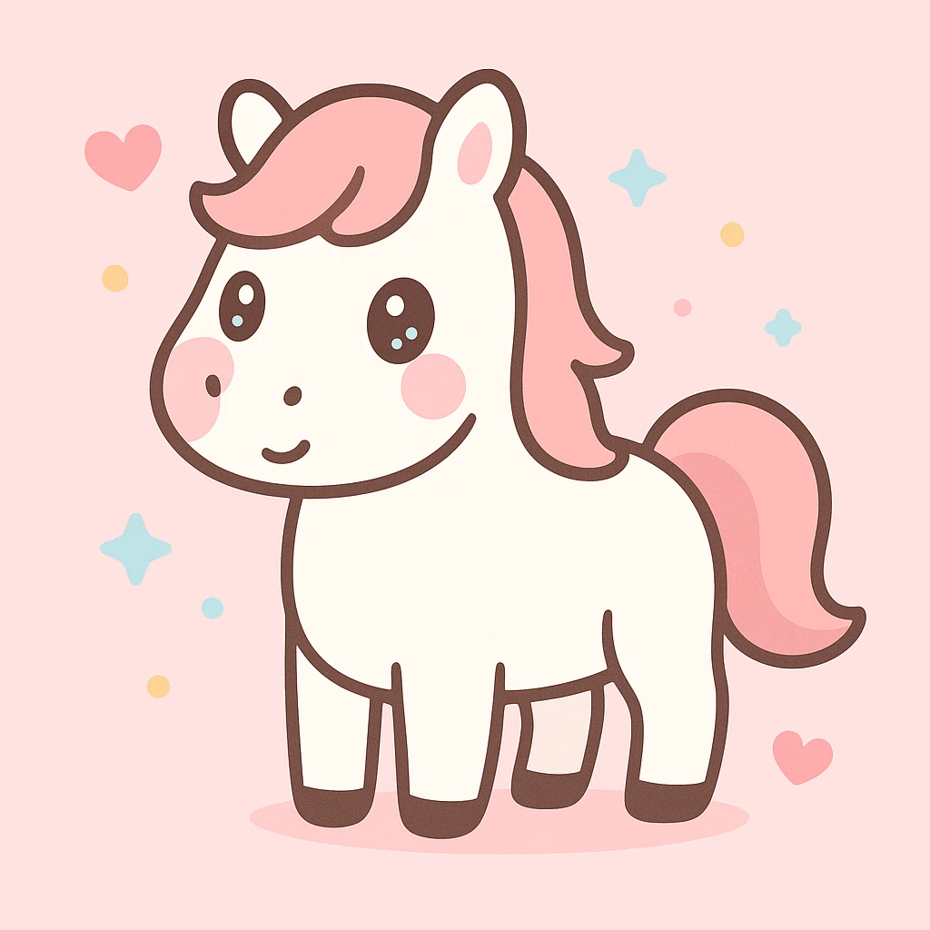 white horse emoji