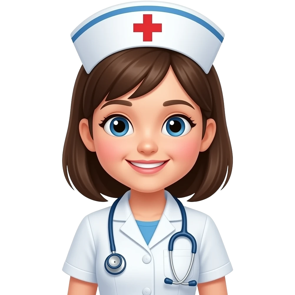cute girl nurse emoji