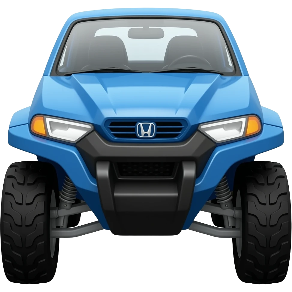 Blue honda talon emoji