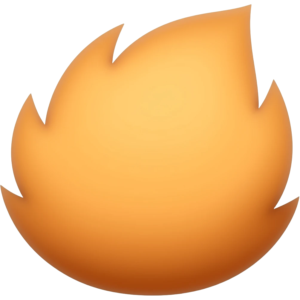 Orange Rabbit tail emoji