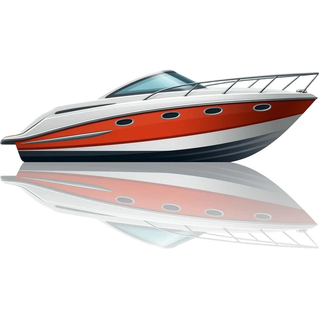 Speed Boat Side view emoji