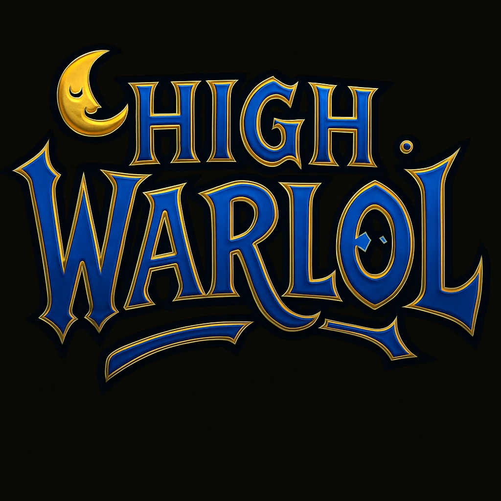 Update to Alliance colors: blue, gold, and silver. Use gothic fantasy fonts and keep the playful twist, but make the palette clearly Alliance-inspired from World of Warcraft. emoji